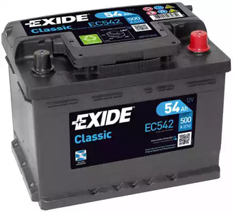 Аккумулятор EXIDE EC542